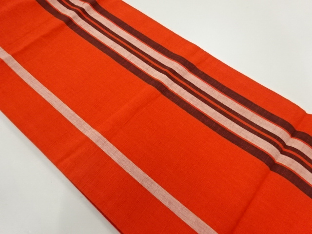 JAPANESE FUKURO OBI / TSUMUGI / WOVEN STRIPE